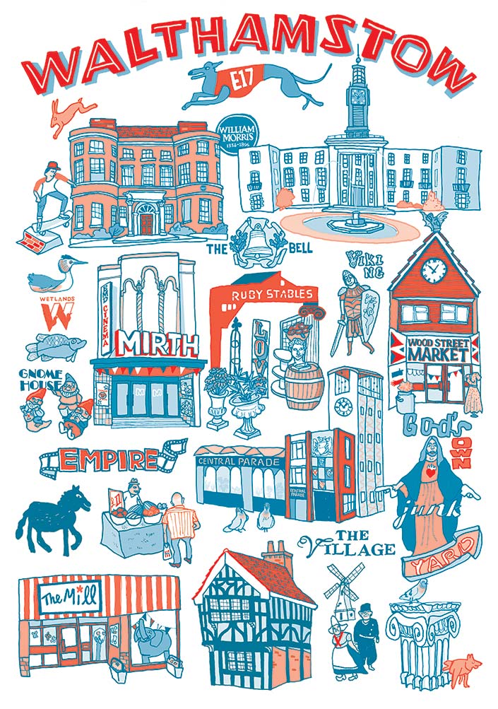 Walthamstow E17, Borough of Culture, dog-track, Walthamstow Stadium, Ruby Stables, God's-Own-Junk-Yard, Wood-Street indoor-Market, Central Parade, Mirth Marvel & Maud